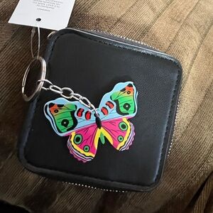 Multicolor Butterfly Keychain
